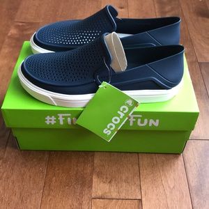 Croc sneakers slip on